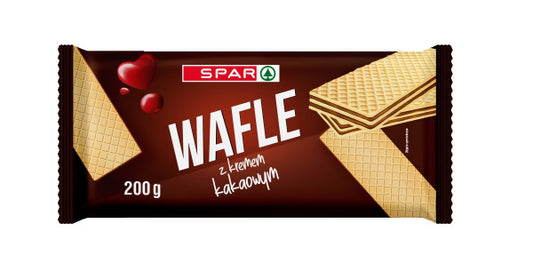 Wafelki Spar śmietankowe jazzowe