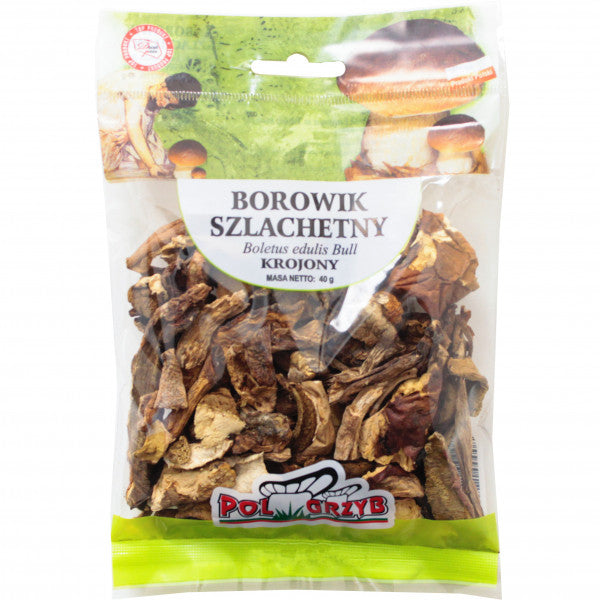 Polgrzyb borowik krojony suszony